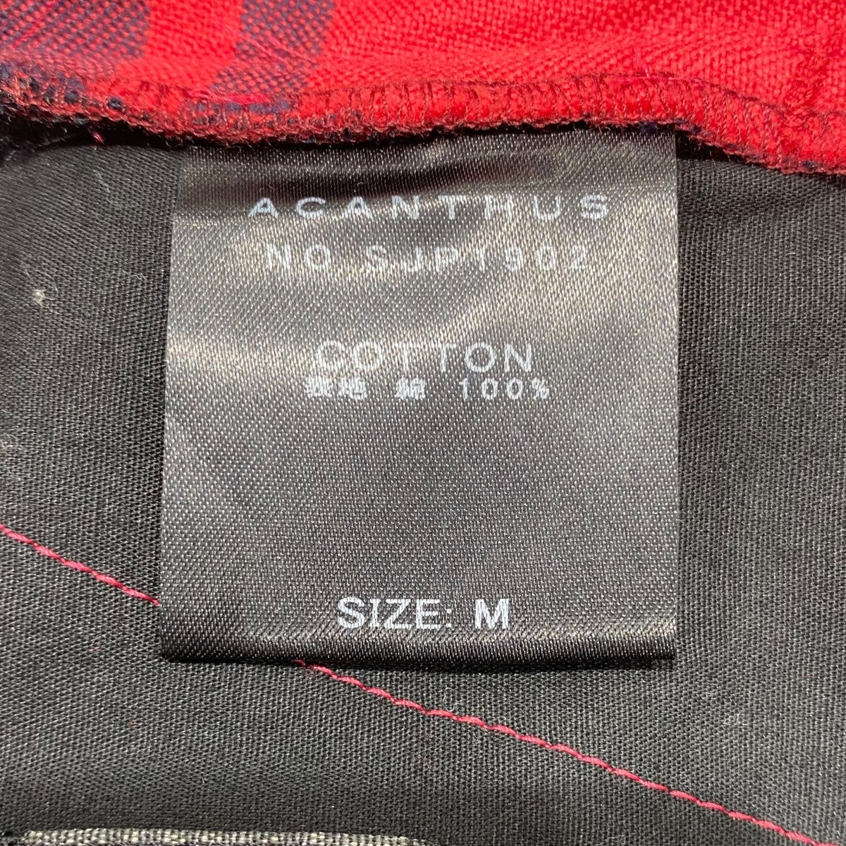 チェックパンツ check pants handline paintSJP1902