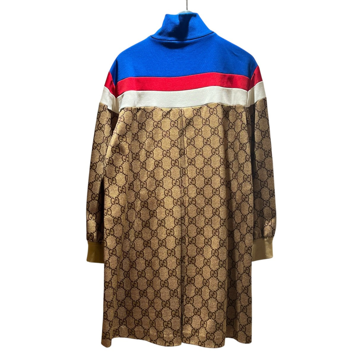 GUCCI GGモノグラムハーフジップワンピース526526 古着・中古-2枚目のアイテム画像