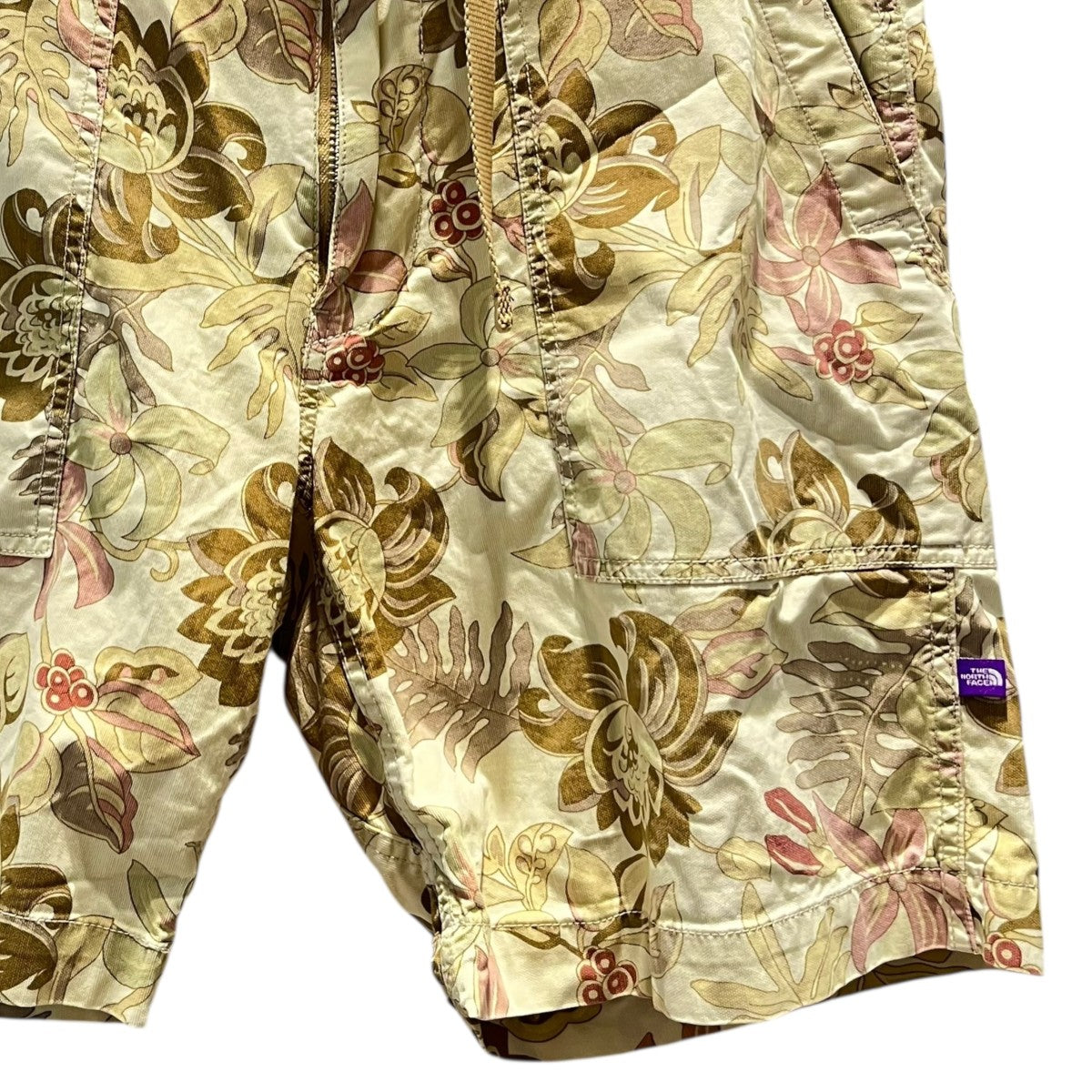 THE NORTH FACE 総柄ハーフパンツNT5338N 古着・中古-4枚目のアイテム画像