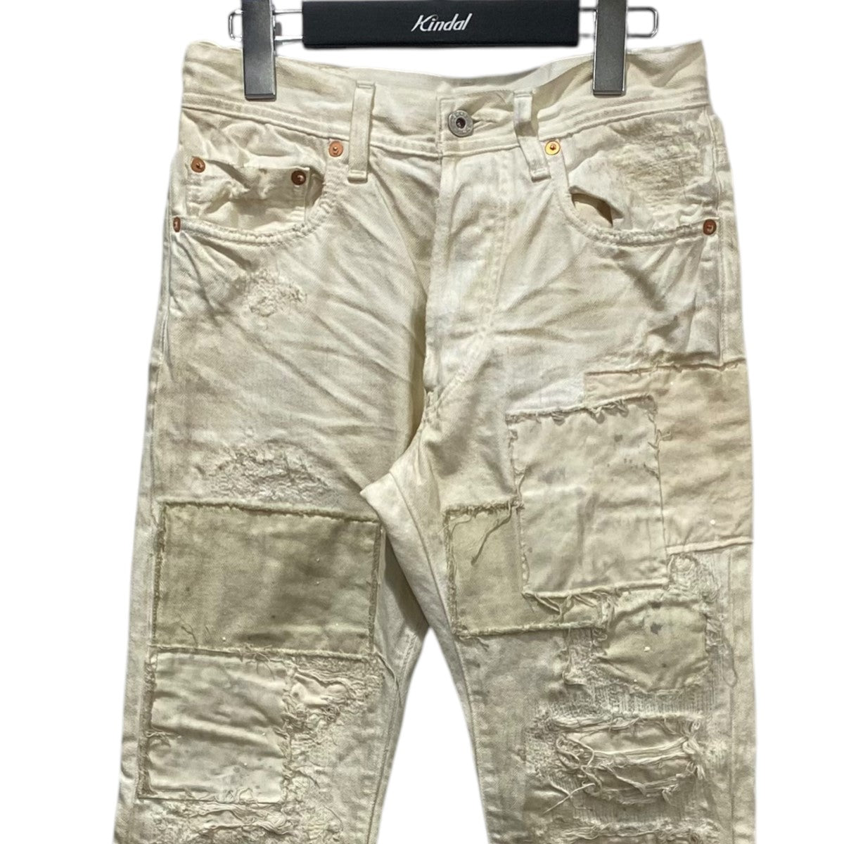 リペア加工ジーンズ828503U