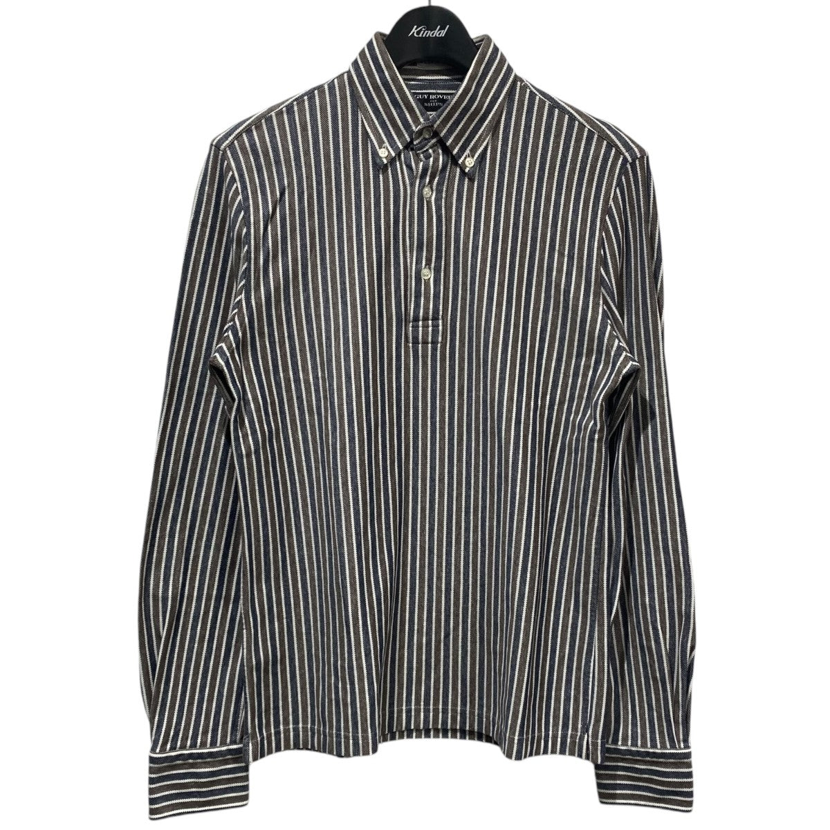 ストライプシャツ112-02-1616