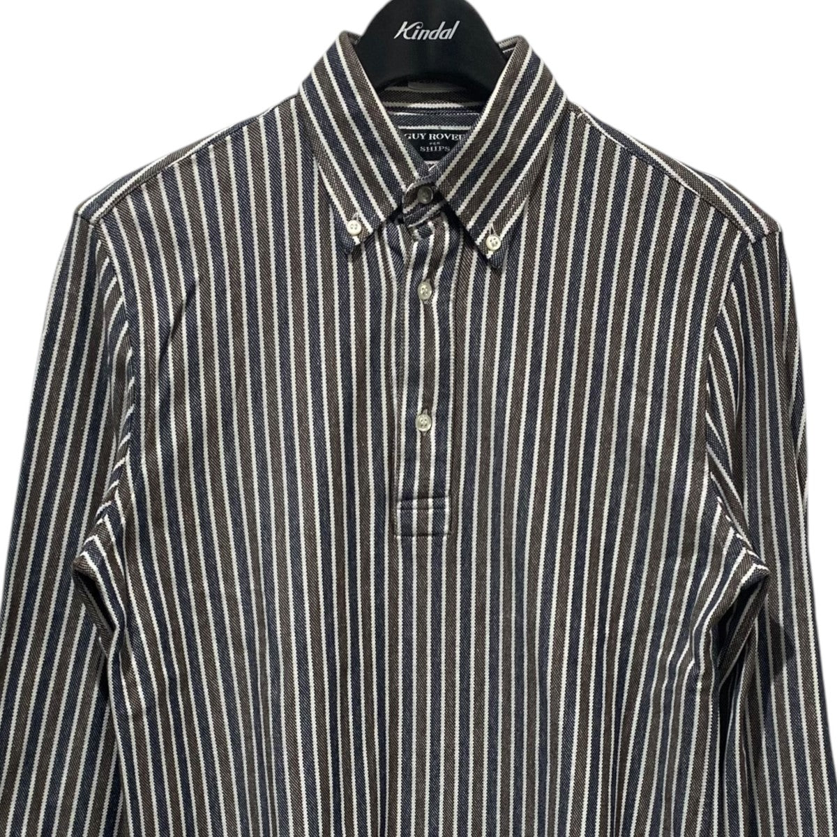 ストライプシャツ112-02-1616