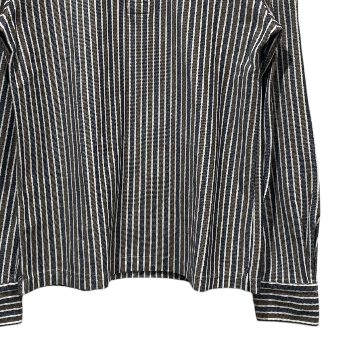 ストライプシャツ112-02-1616