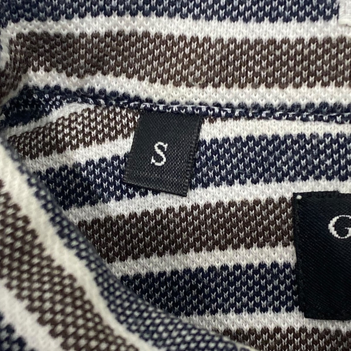 ストライプシャツ112-02-1616