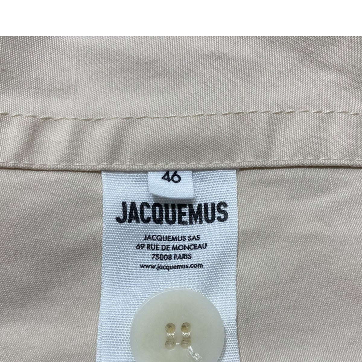 jacquemus　ジャックムス　バルーン　ジャケット　34　ブラウンB3133 JACQUEMUS（ジャックムス）の「LE BOMBER FELTRO（その他