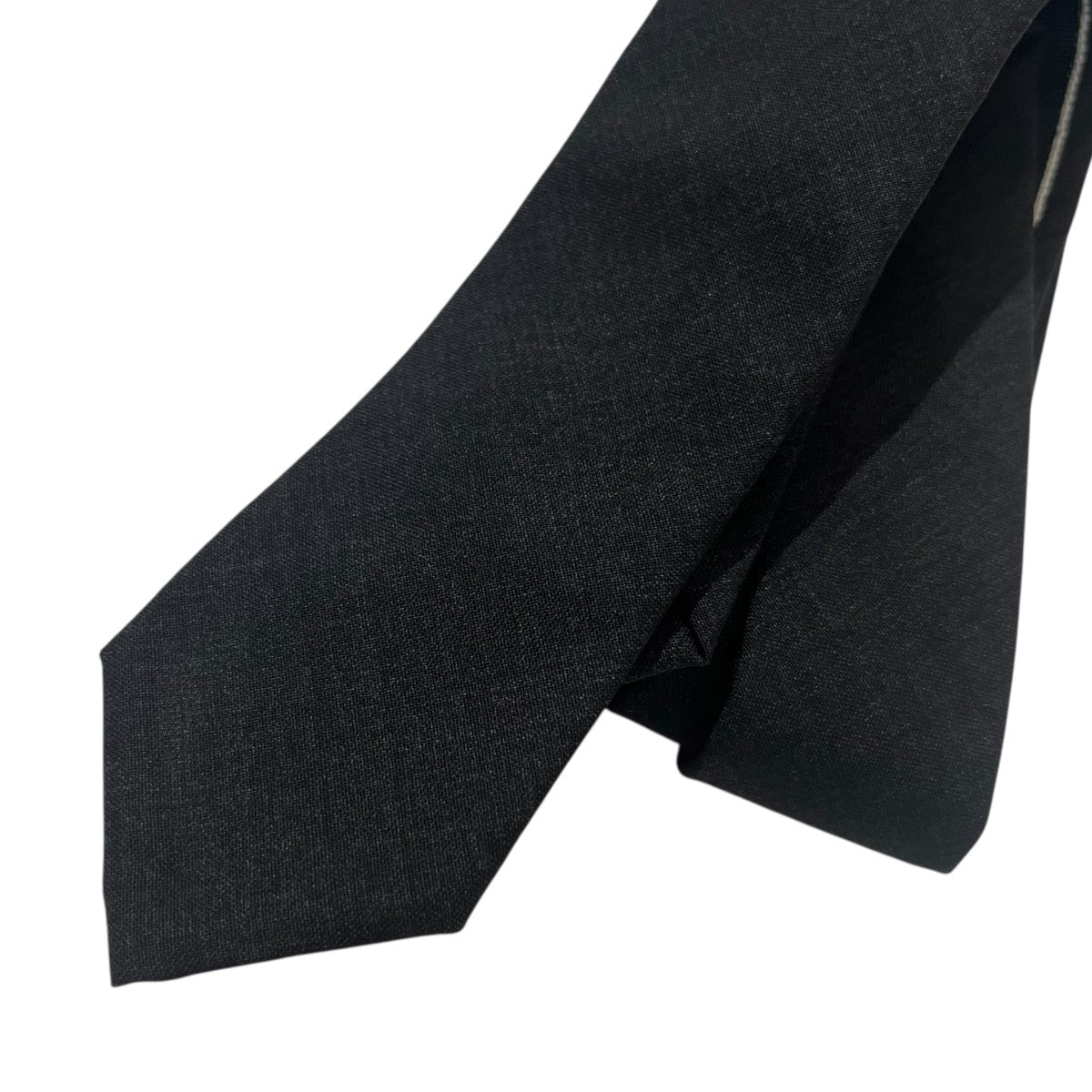 Thom Browne(トム・ブラウン) ウールネクタイ ブラック｜【公式