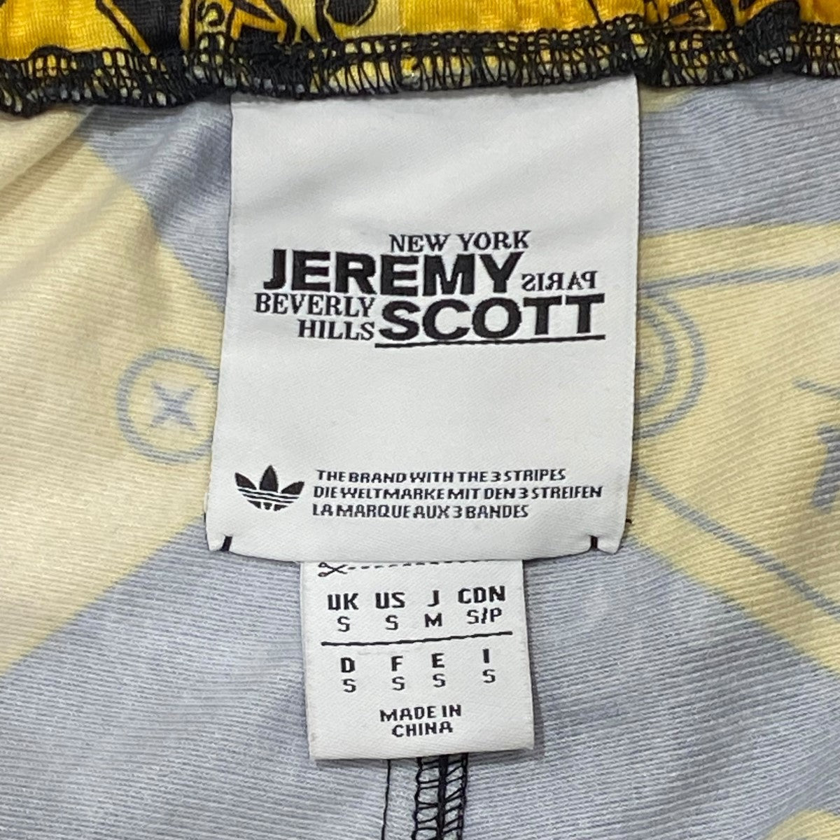 adidas×JEREMY SCOTT ロゴ柄 トラックパンツ 古着・中古-5枚目のアイテム画像