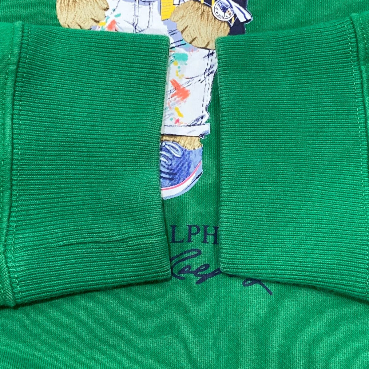 POLO RALPH LAUREN ベアプリント スウェット 古着・中古-7枚目のアイテム画像