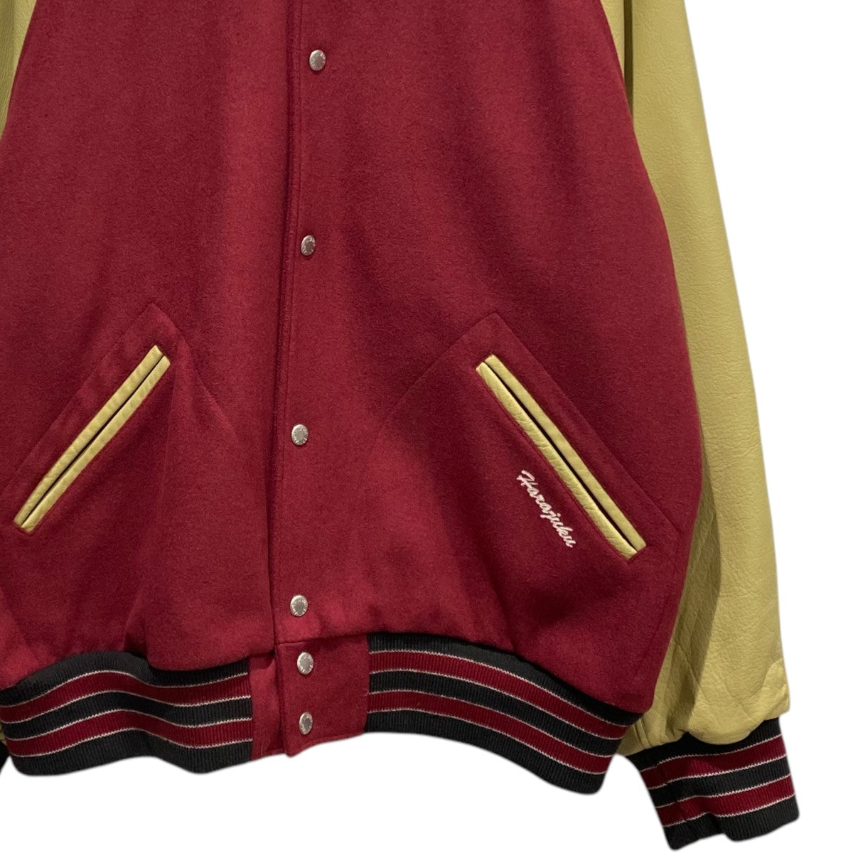Harajuku Raglan Varsity JacketベースボールジャケットTN233LOWHS02