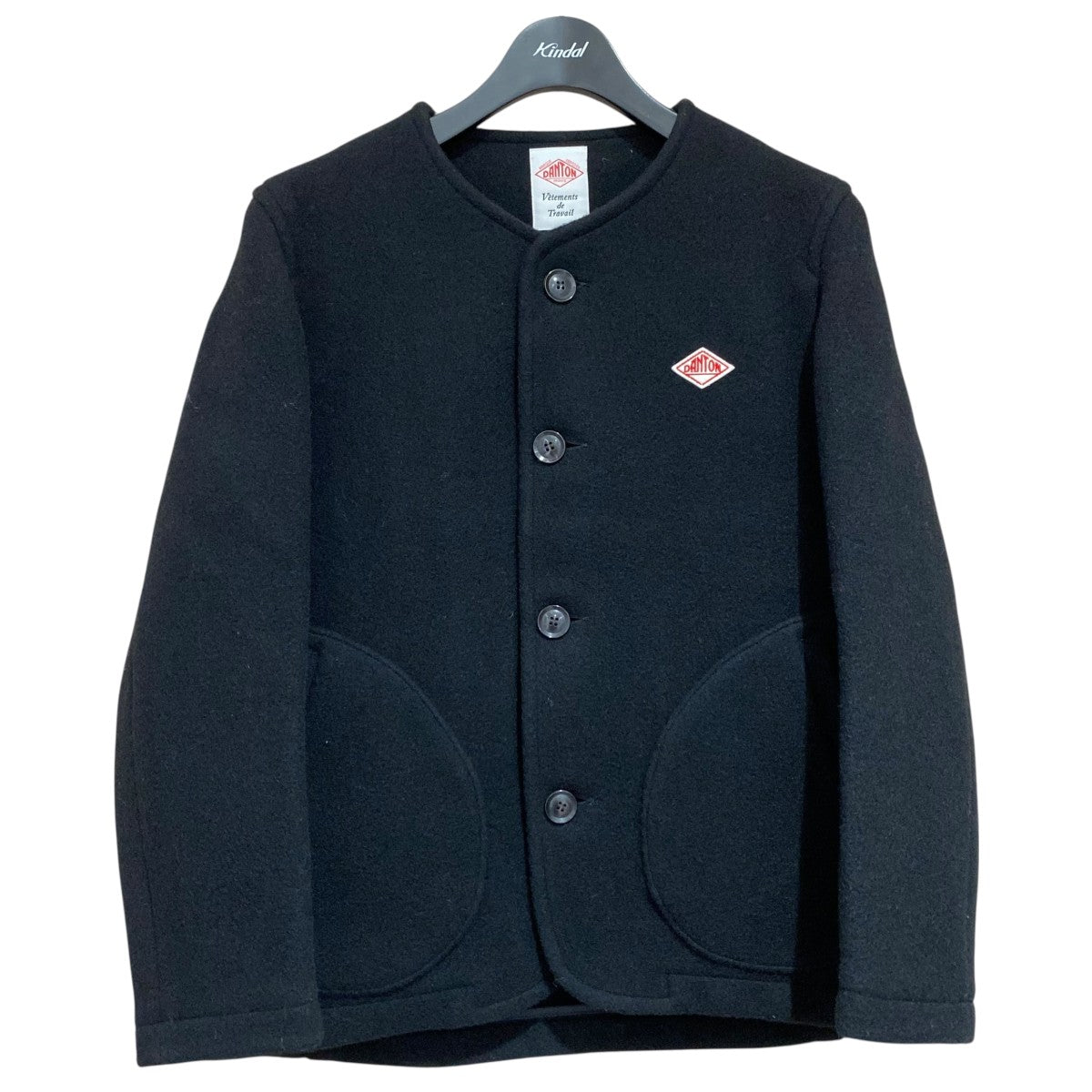 DANTON(ダントン) ウールモッサーノーカラーコートJD-8903 JD