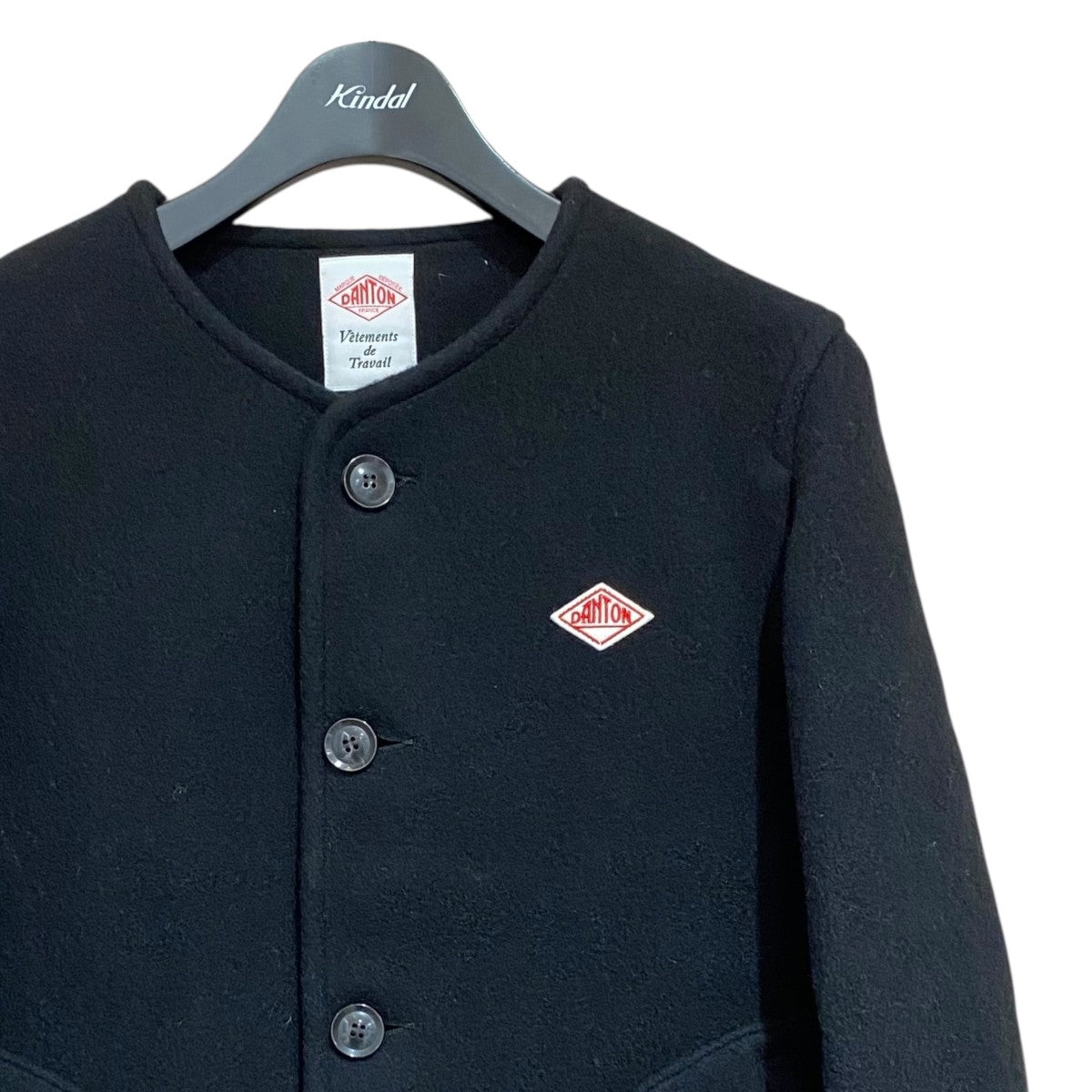 DANTON(ダントン) ウールモッサーノーカラーコートJD-8903 JD