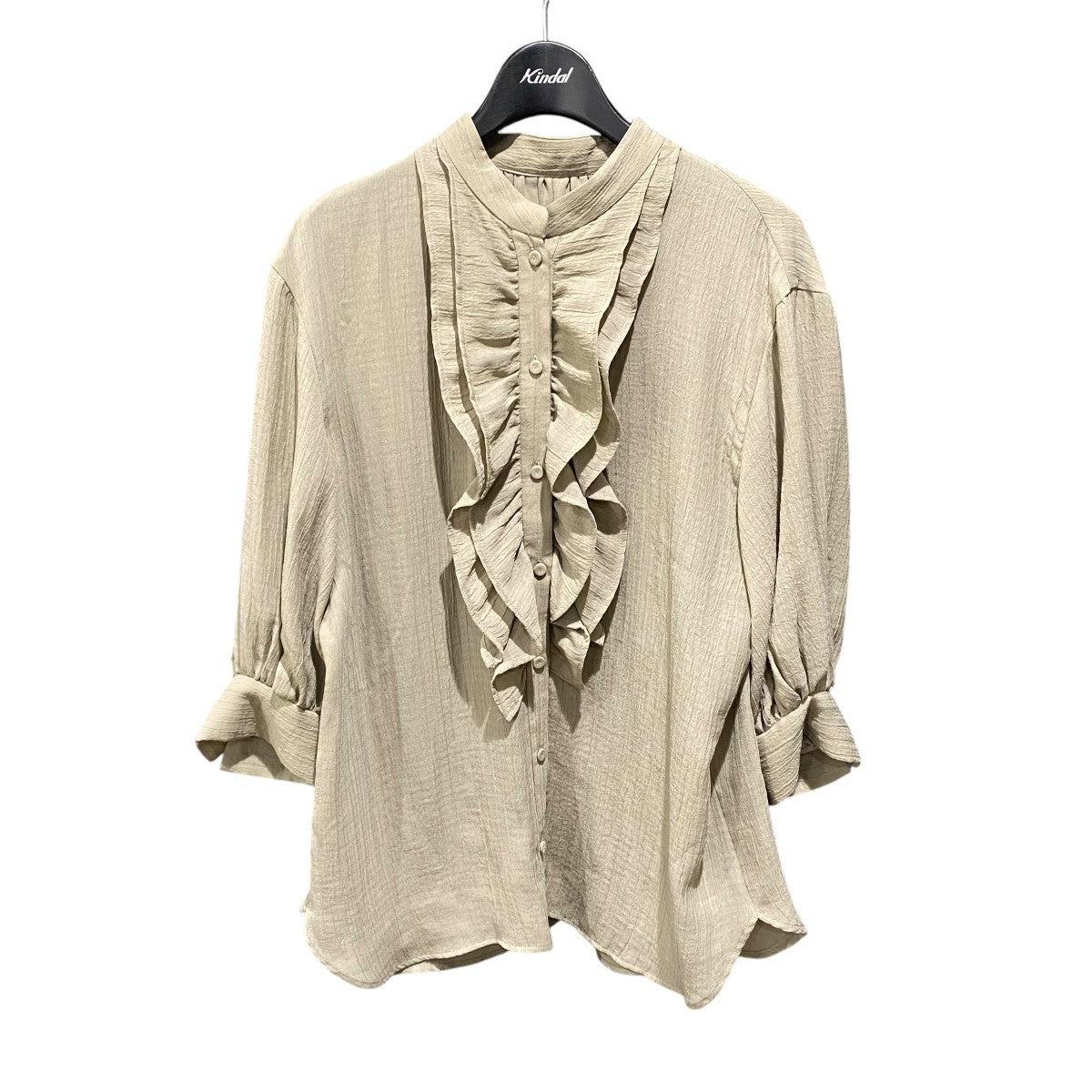 WHIP CREPE RUFFLED BLOUSE12003053037HN