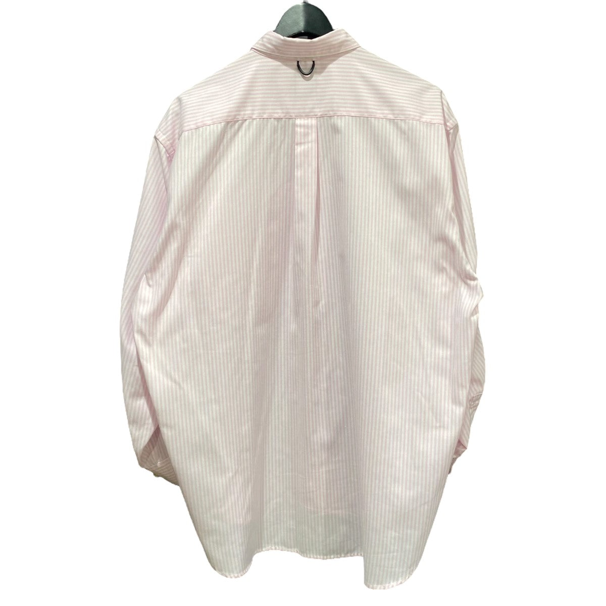 W’s TECH BUTTON DOWN SHIRTS L／S STRIPEBE-80024L
