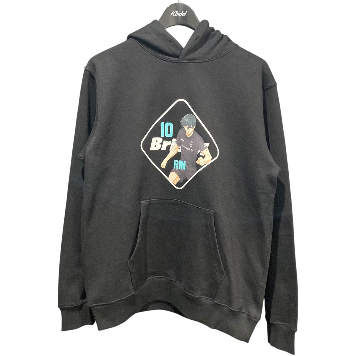 F.C.R.B エフシーアールビー パーカー 紺 S 3328524G0096 F.C.R.B.(エフシーアールビー) BLUE LOCK SWEAT HOODIEFCRB