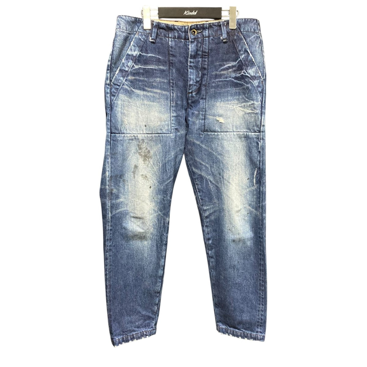 楽天市場】【SALE】○DENHAM/デンハム○加工デニムパンツ/十分丈
