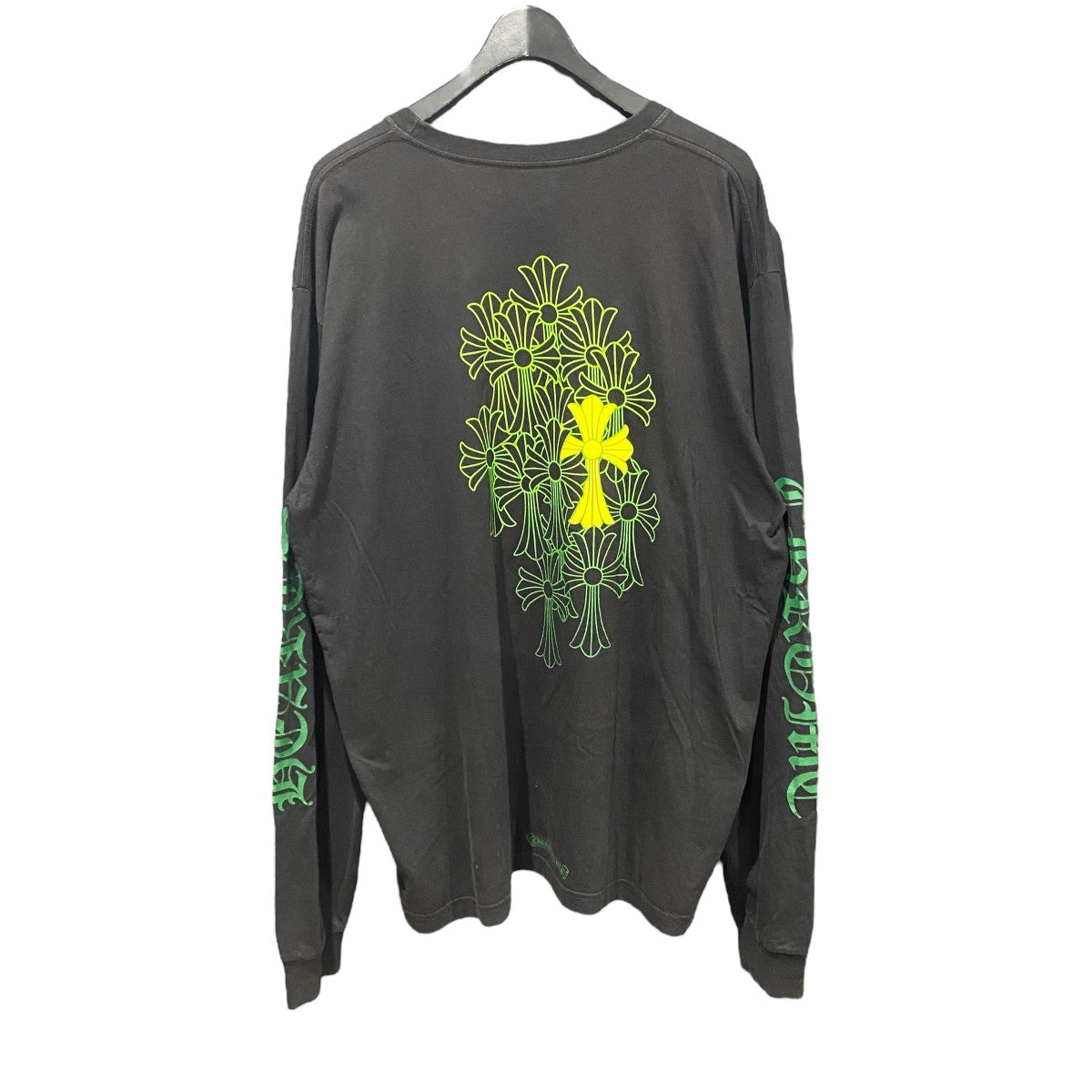 クロムハーツ クロスtシャツ カラフルロゴの長袖Tシャツ 新品 クロムハーツ カラフル ロンT Tシャツ COLORFUL LONG SLEEVE TEE