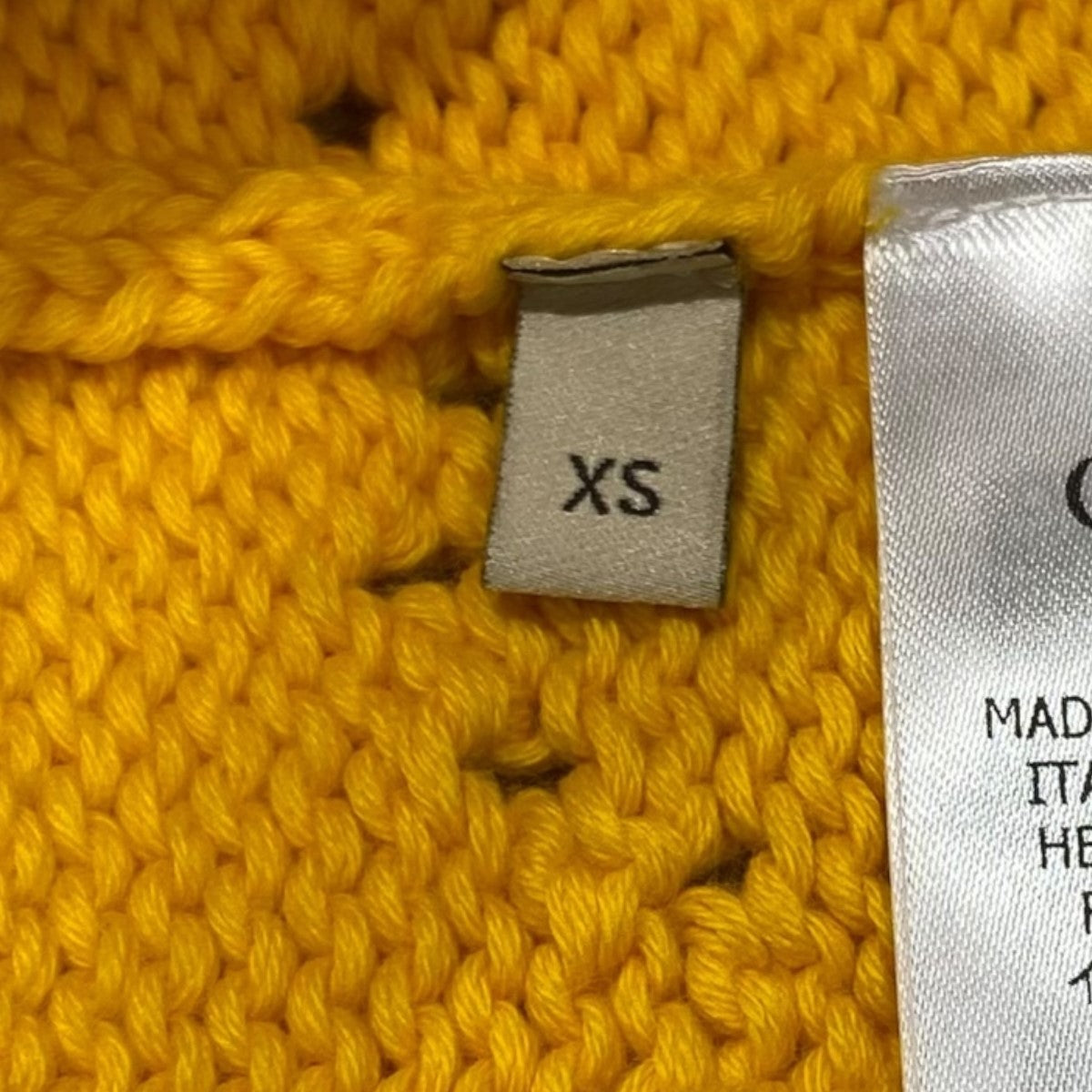 Perforated GG cotton sweater737654