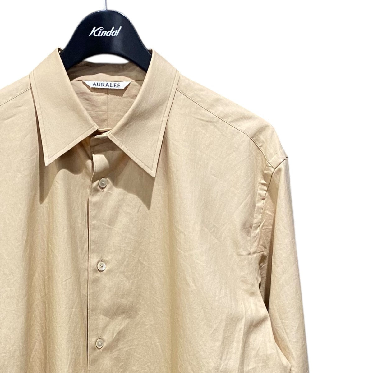 AURALEE(オーラリー) WASHED FINX TWILL SHIRTA24SS01TN