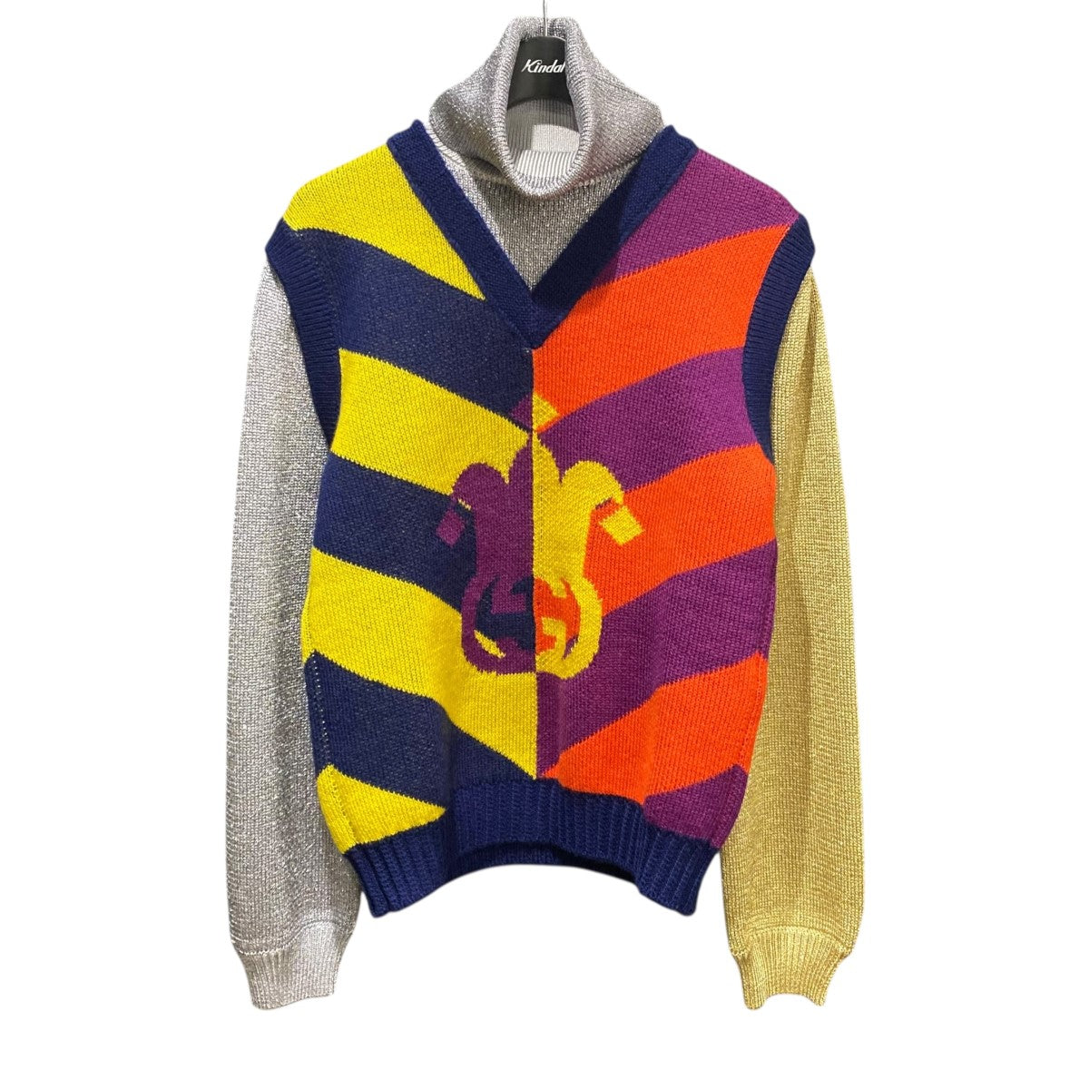 GUCCI ドッキングベストニット724770 古着・中古-1枚目のアイテム画像