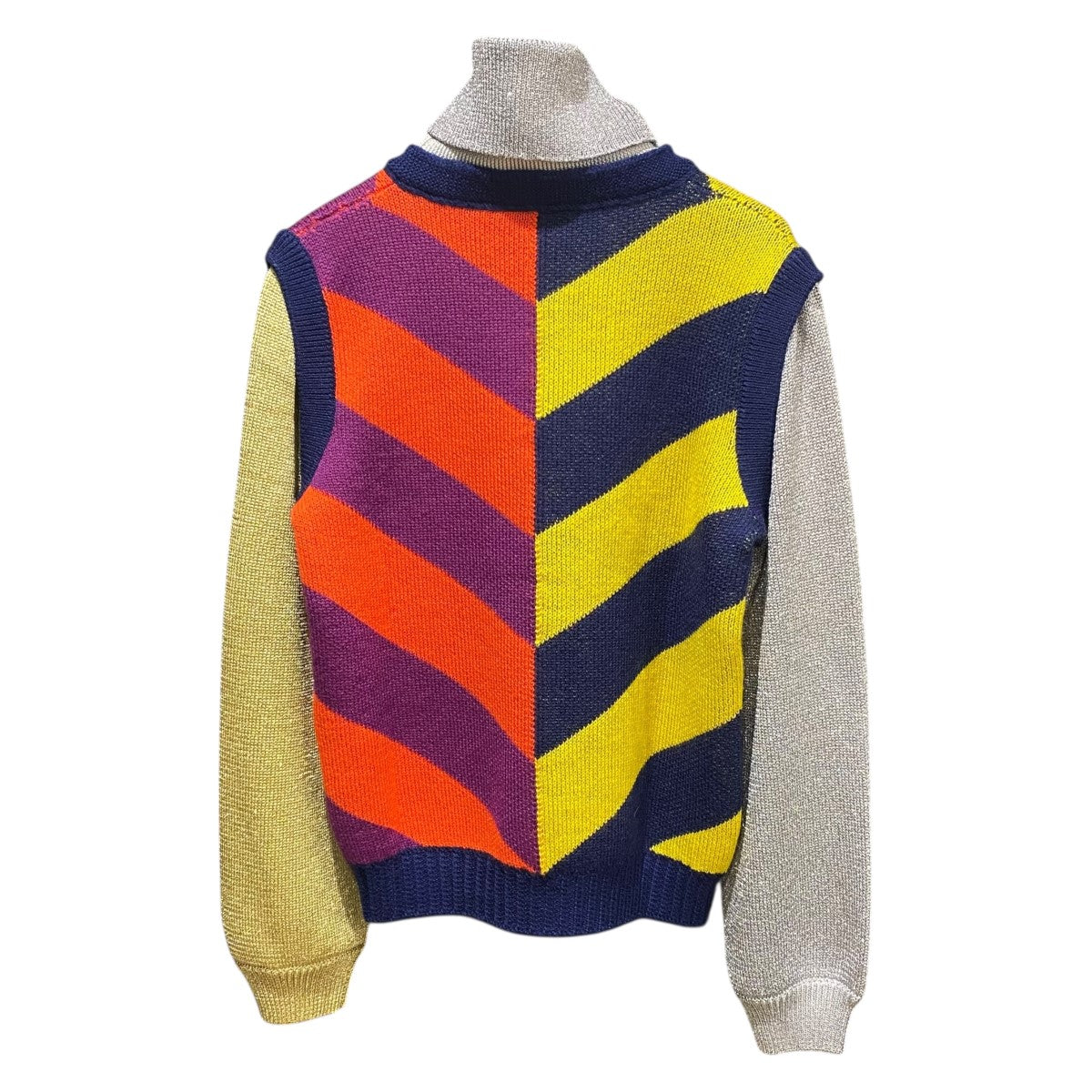 GUCCI(グッチ) GG柄カーディガン674043 674043 グリーン サイズ