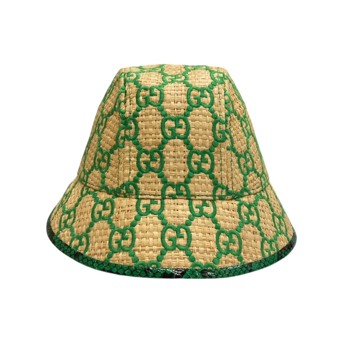 GUCCI Straw Bucket Hat577905 古着・中古-3枚目のアイテム画像