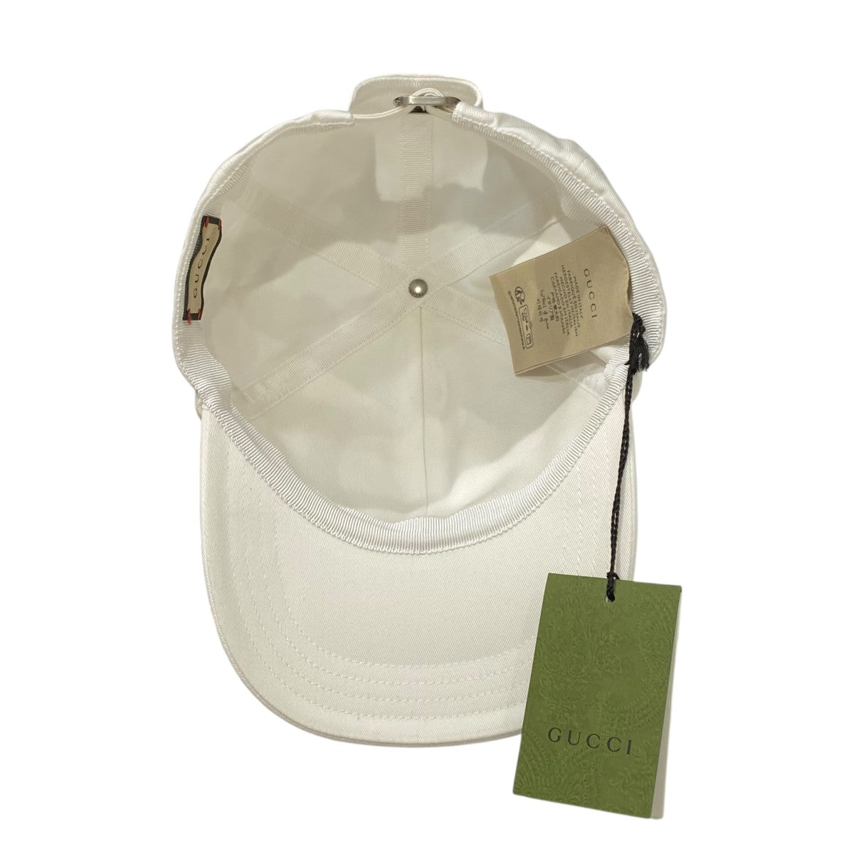 GUCCIキャップ GUCCI(グッチ) エンブロイダリーベースボールキャップ782732