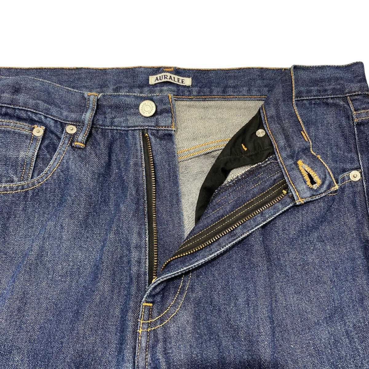 AURALEE(オーラリー) HARD TWIST DENIM 5P PANTSA8AP01DM