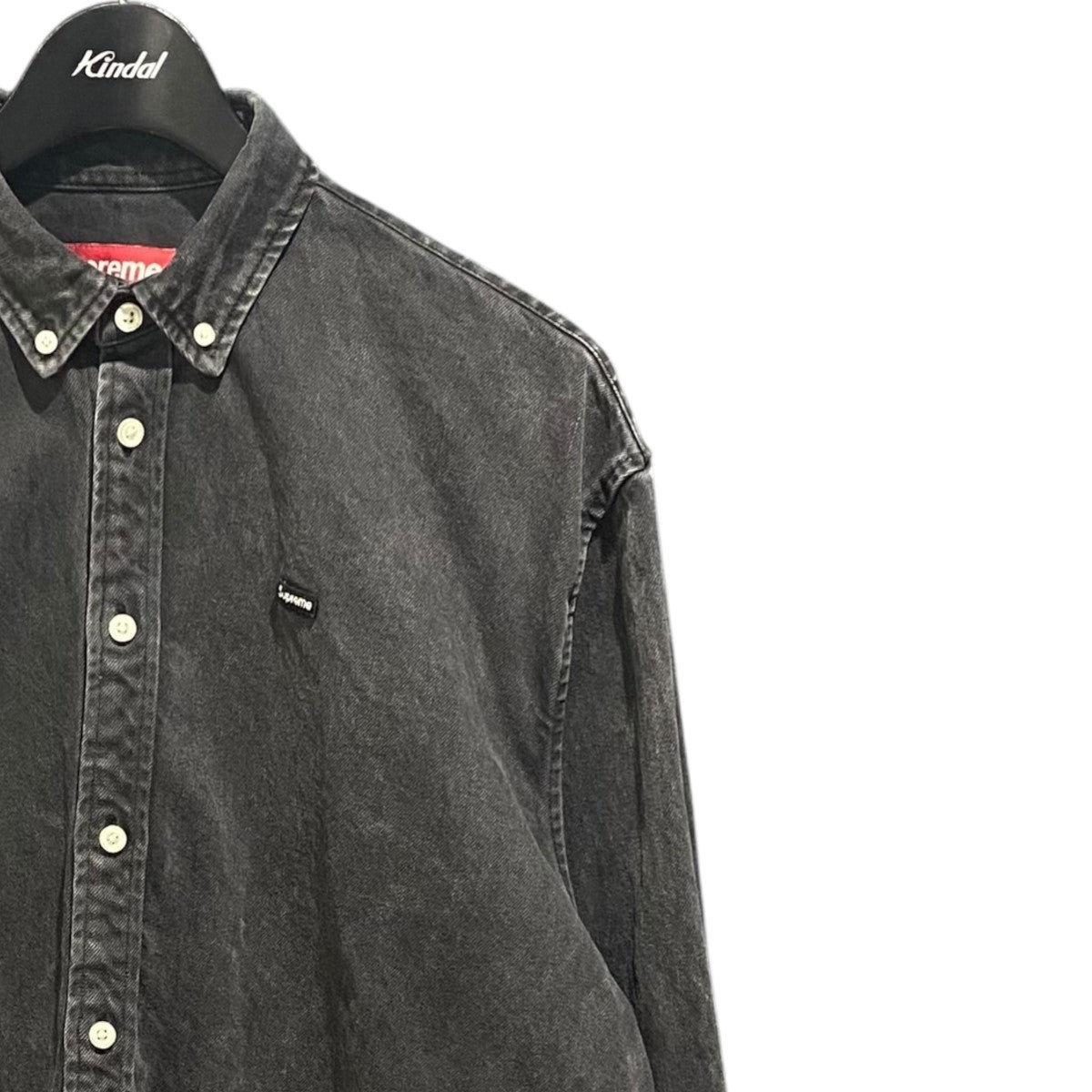 Supreme Small Box Shirt Denim【中古】L サイズ Supreme Small Box Shirt Washed Denim
