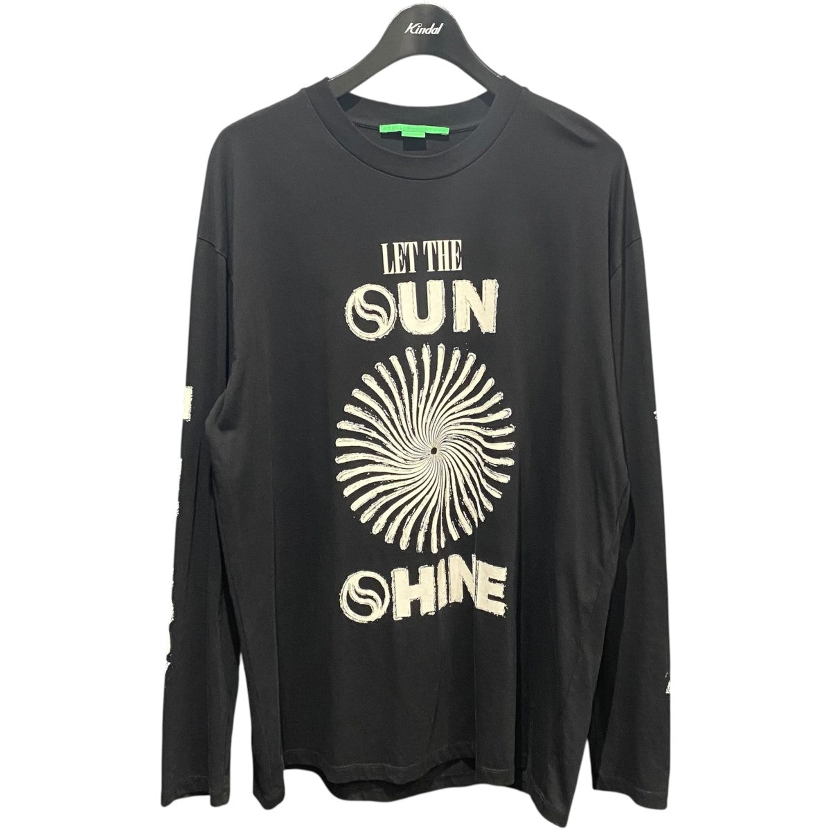 STELLA McCARTNEY LET THE SUN SHINE長袖Tシャツ6J0161 3SPY40 古着・中古-1枚目のアイテム画像
