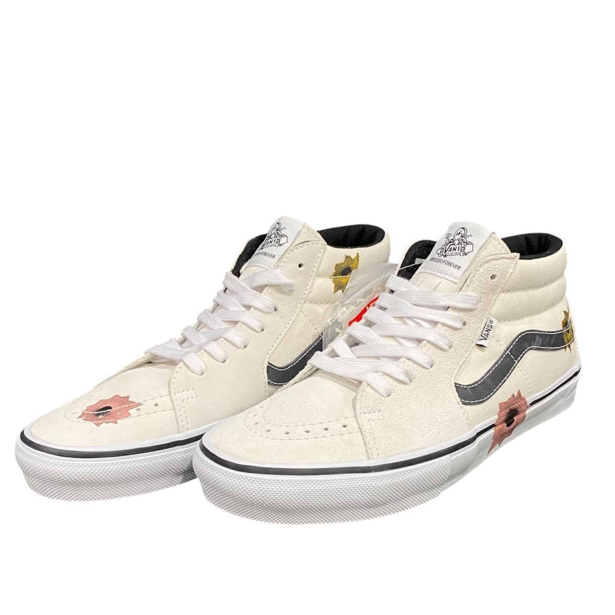 靴 Supreme Vans Nate Lowman Skate Mid 26cm Supreme Vans Nate Lowman Skate Grosso Mid (SS25)