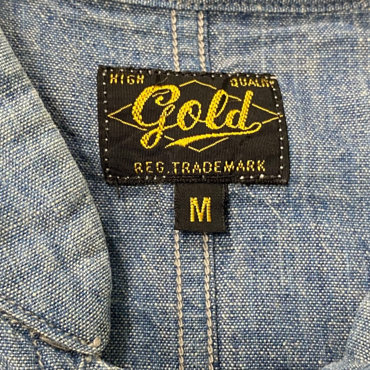 GOLD(ゴールド) シャンブレーシャツGL26104 GL26104 インディゴ
