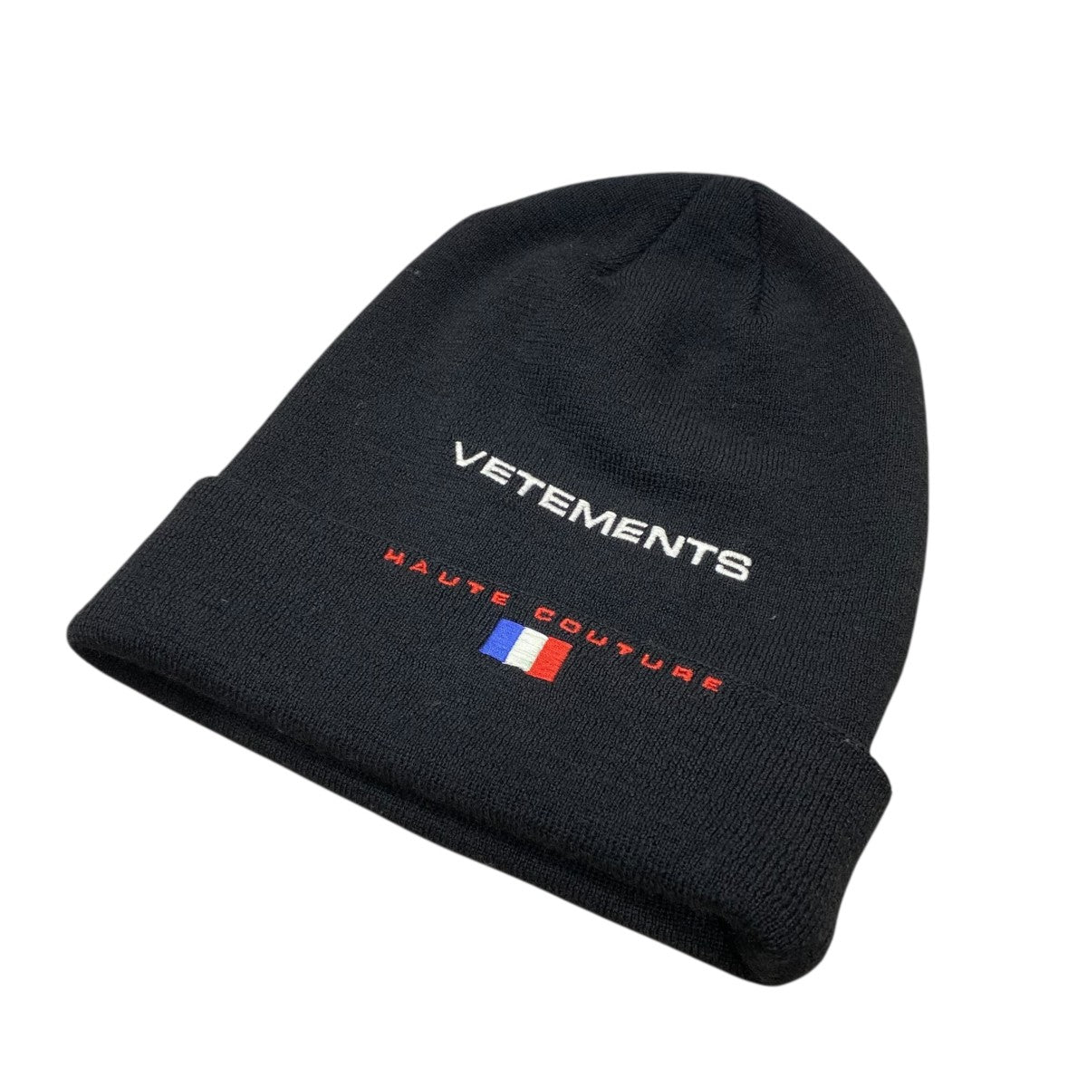 VETEMENTS(ヴェトモン) ユーロキャップ ブラック｜【公式