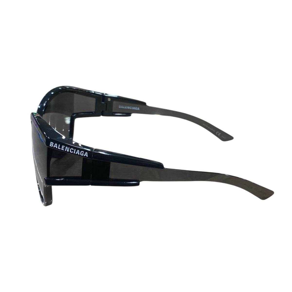バレンシアガ 黒 スクエアサングラス 中古・古着通販】BALENCIAGA (バレンシアガ) スクエアサングラス