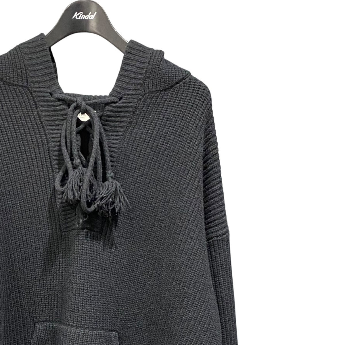 CELINE 22SSARTIST BAJA JACQUARD RIBBED WOOL HOODIE2A53W489Q 古着・中古-3枚目のアイテム画像