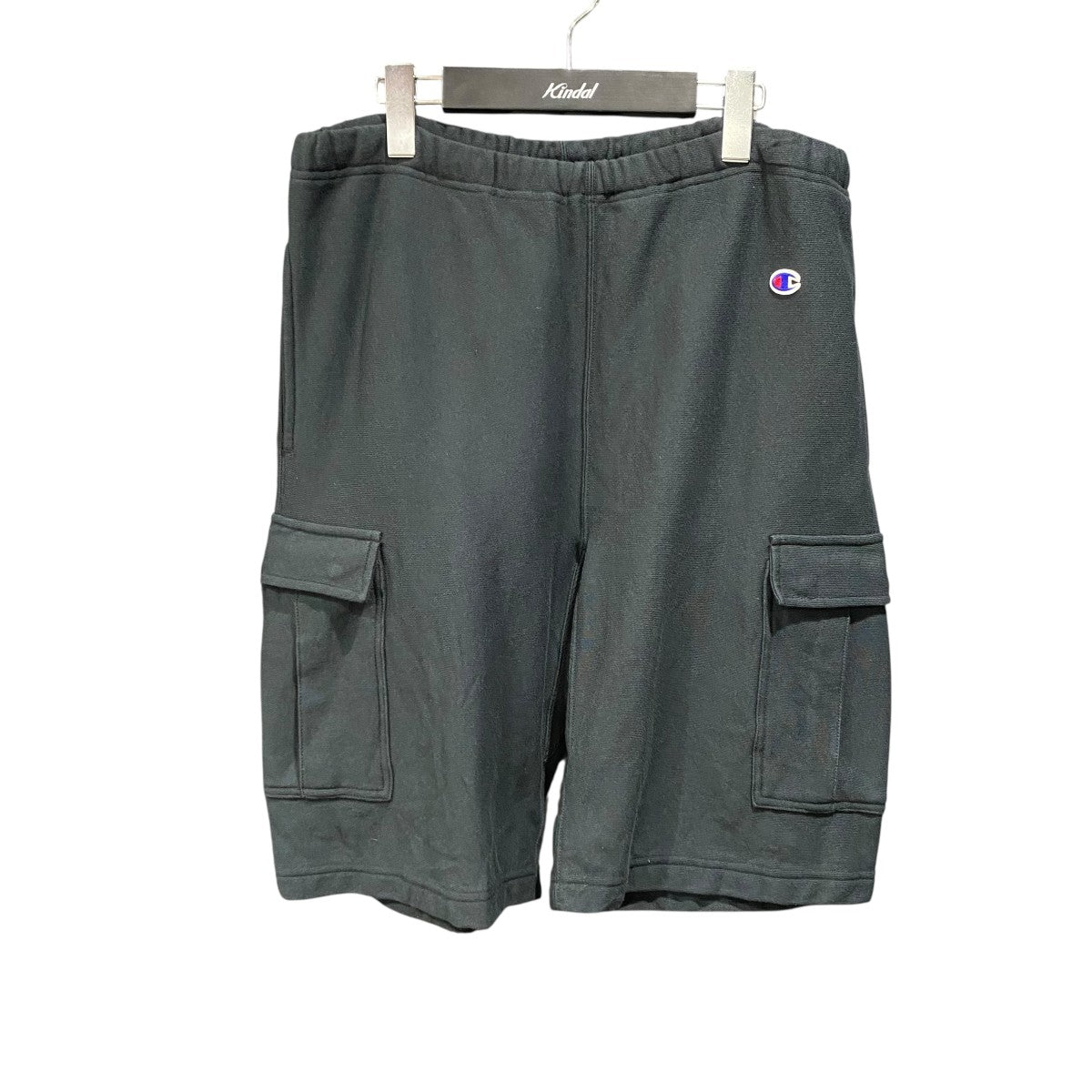 Champion×BEAMS ハーフパンツC8-B508 スウェットカーゴショーツ 古着・中古-1枚目のアイテム画像