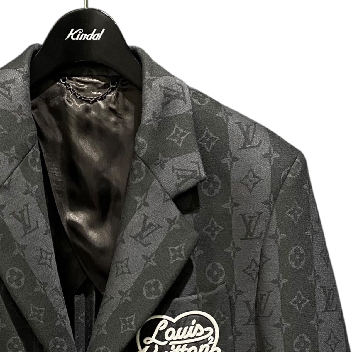LOUIS VUITTON×NIGO 22SSモノグラムストライプテーラード