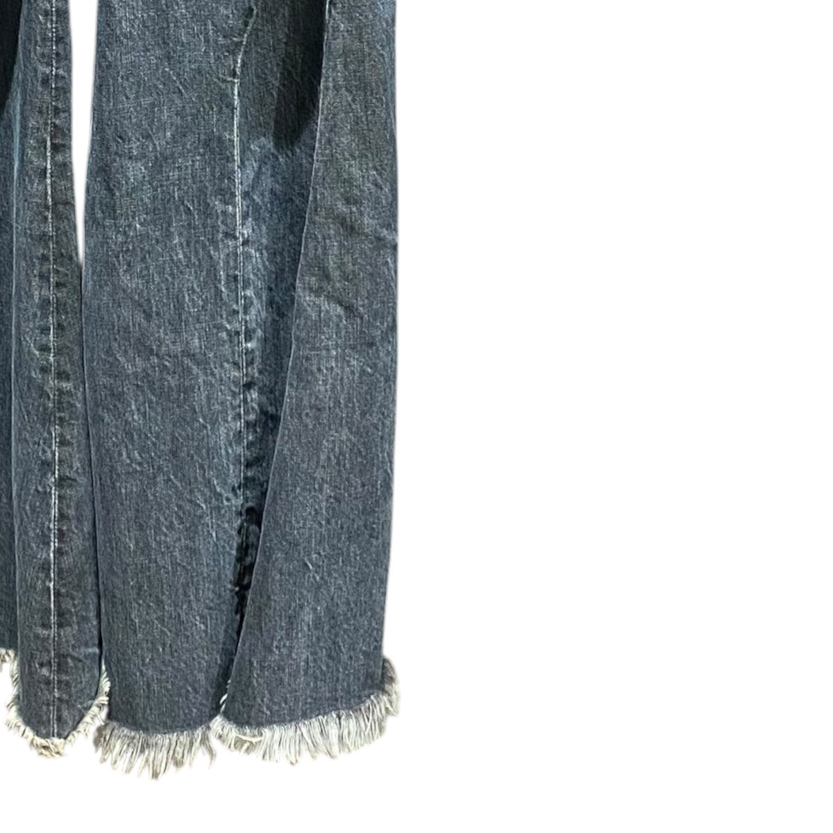 EJ SHEYANG LOW WAIST FRONT V SUIT TROUSERS 古着・中古-4枚目のアイテム画像