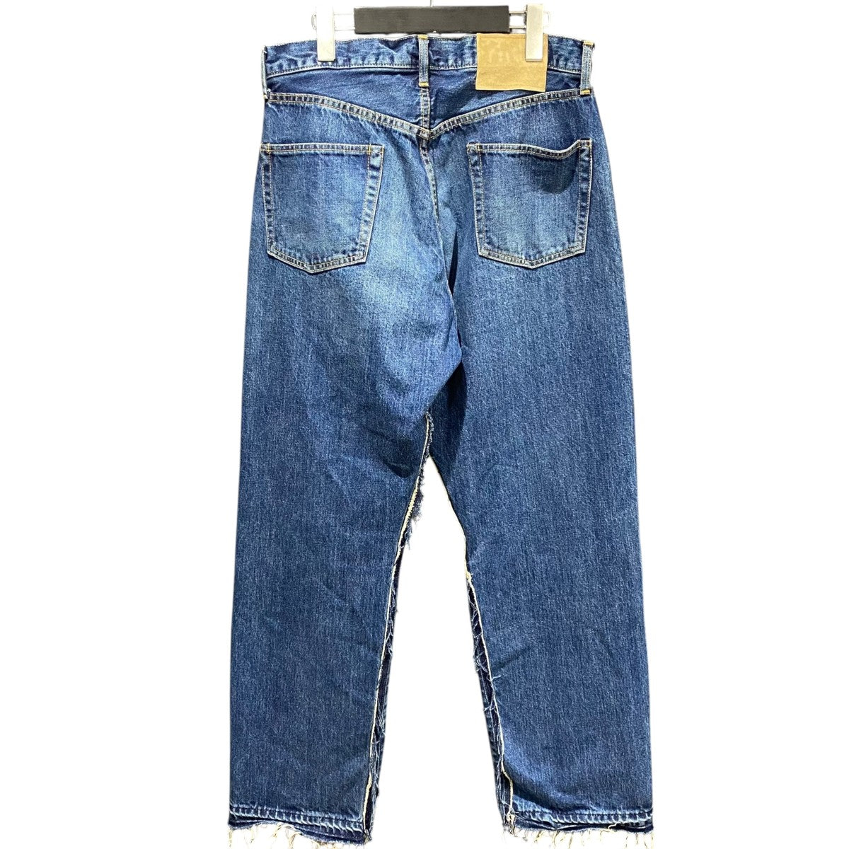 awasa×KAFYE 5PK Denim Suede Patch Remakeaws2-05002 古着・中古-2枚目のアイテム画像