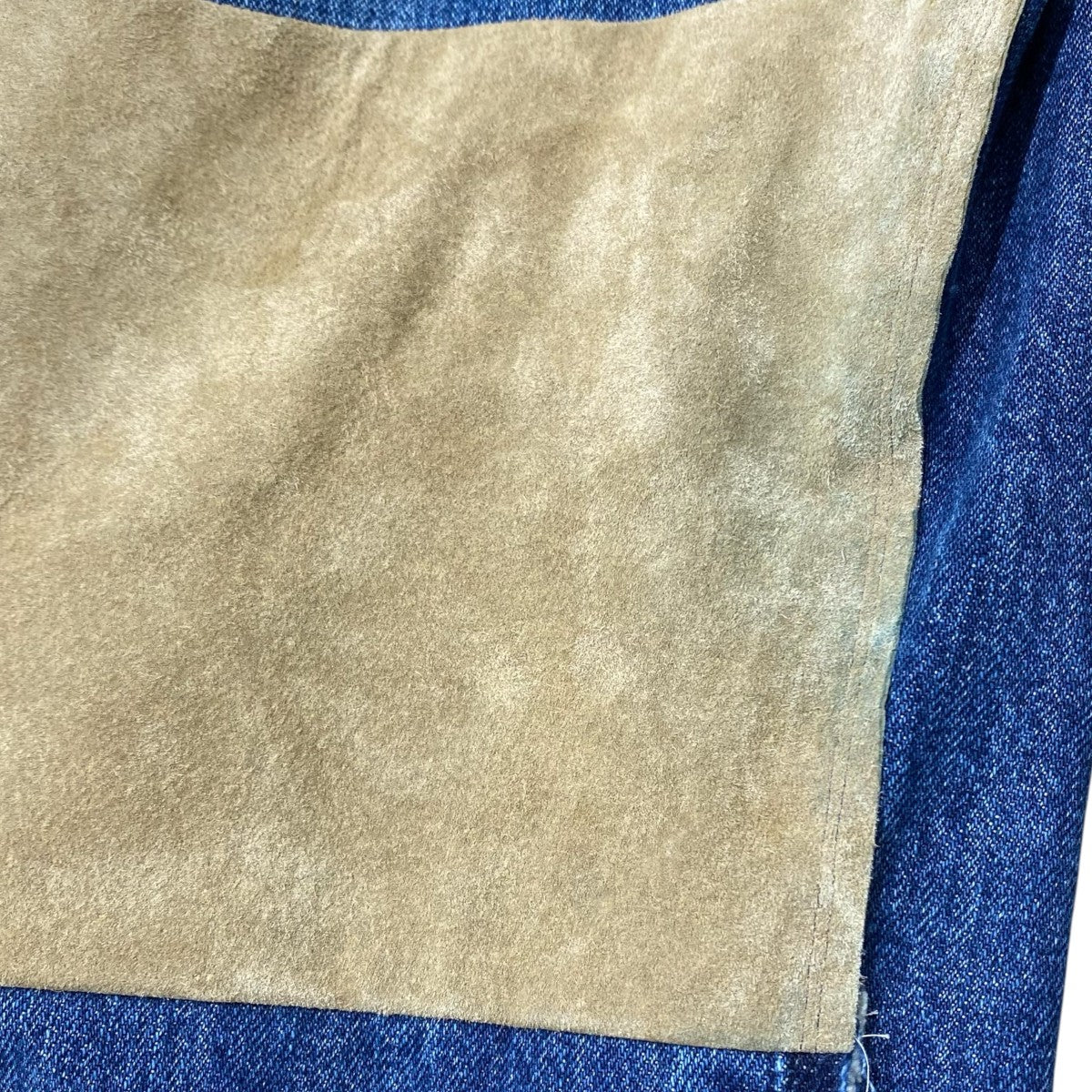 海*様 Andwang damaged heart key denim クロムハーツ リーバイス 517 ブラッククロス レザーパッチ
