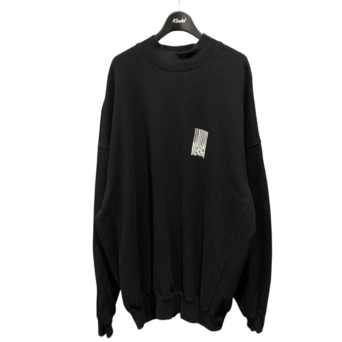 BALENCIAGA(バレンシアガ) バーコードロゴモックネックスウェット
