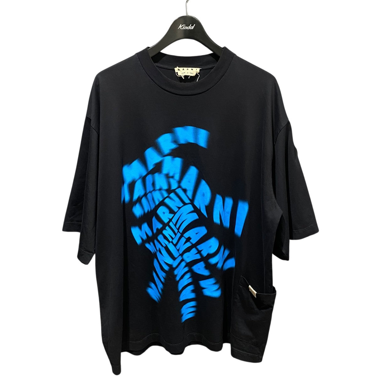 ディストールドスピンロゴプリントTシャツHUMU0229P0