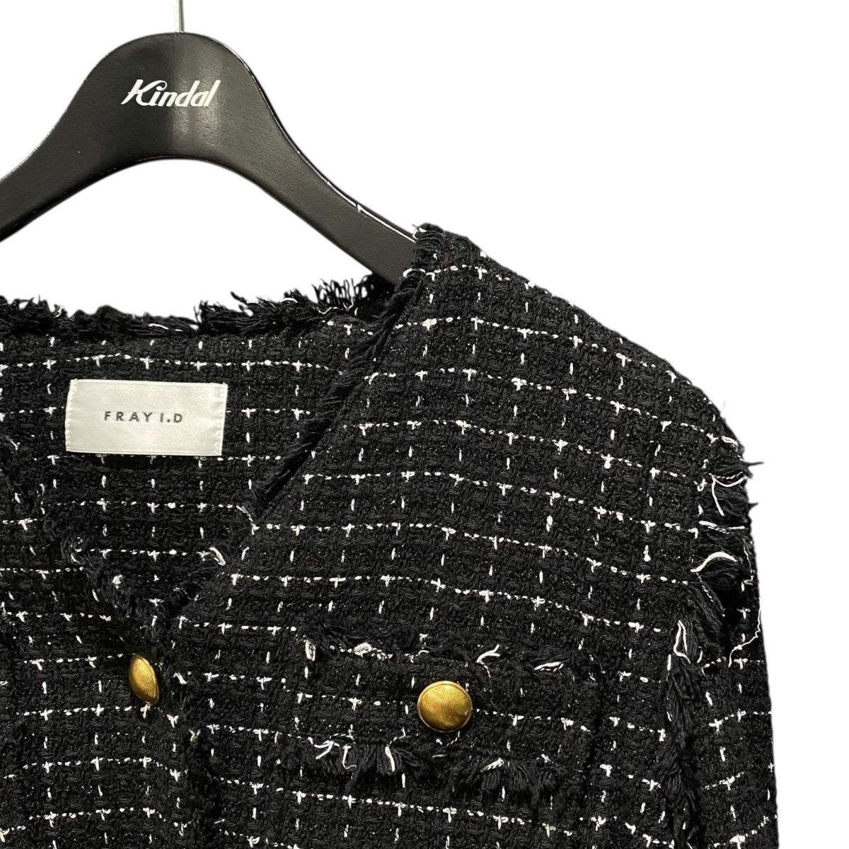 FRAY ID(フレイアイディー) FWFJ234064 GIOLICAツイード2wayジャケット