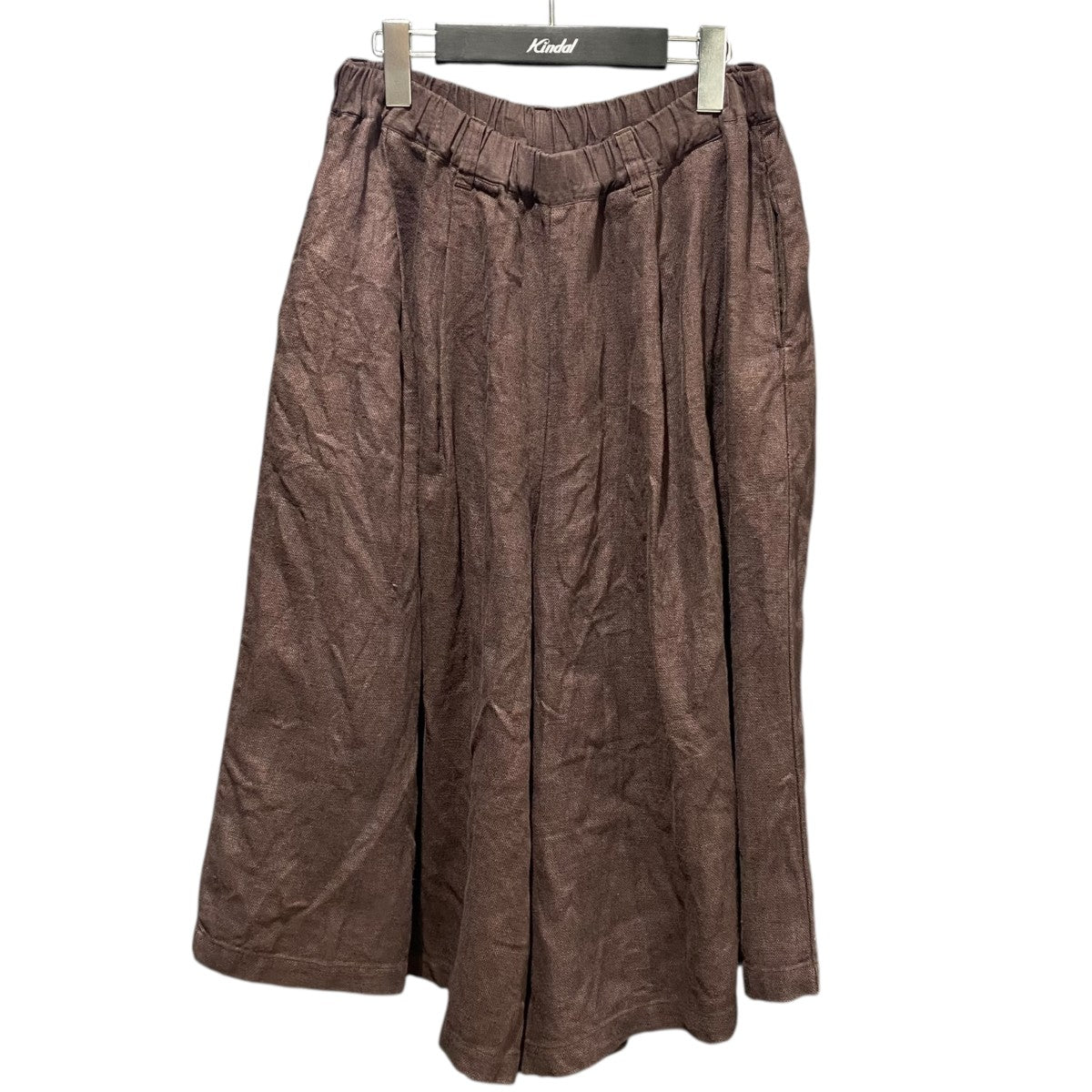 nest Robe CONFECT リネン コットン グレンチェック サイズ4 CONFECT(nest Robe)(コンフェクト ネストローブ) リネン炭染め