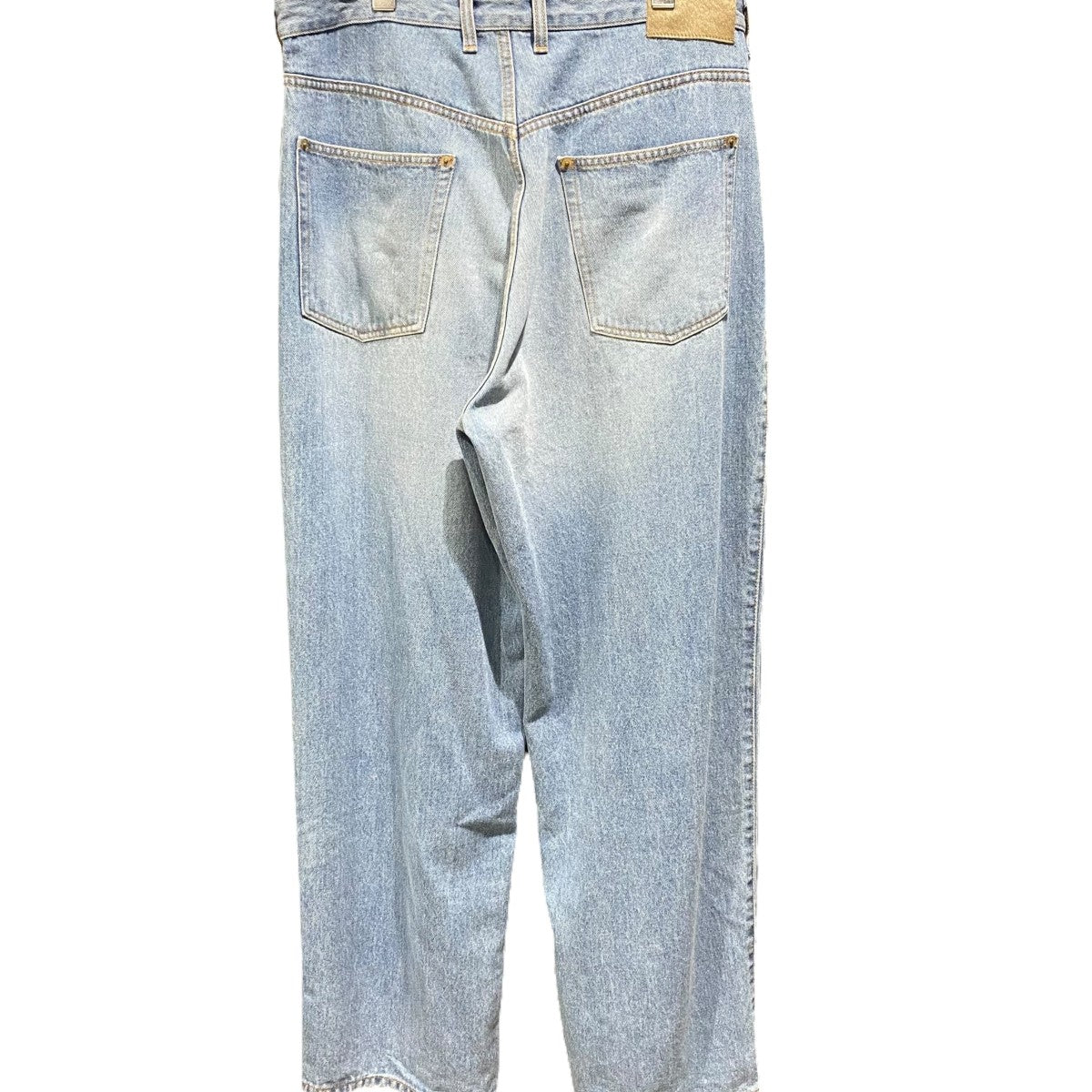 cornier(コルニエ) シルク混デニムパンツ インディゴ サイズ XL