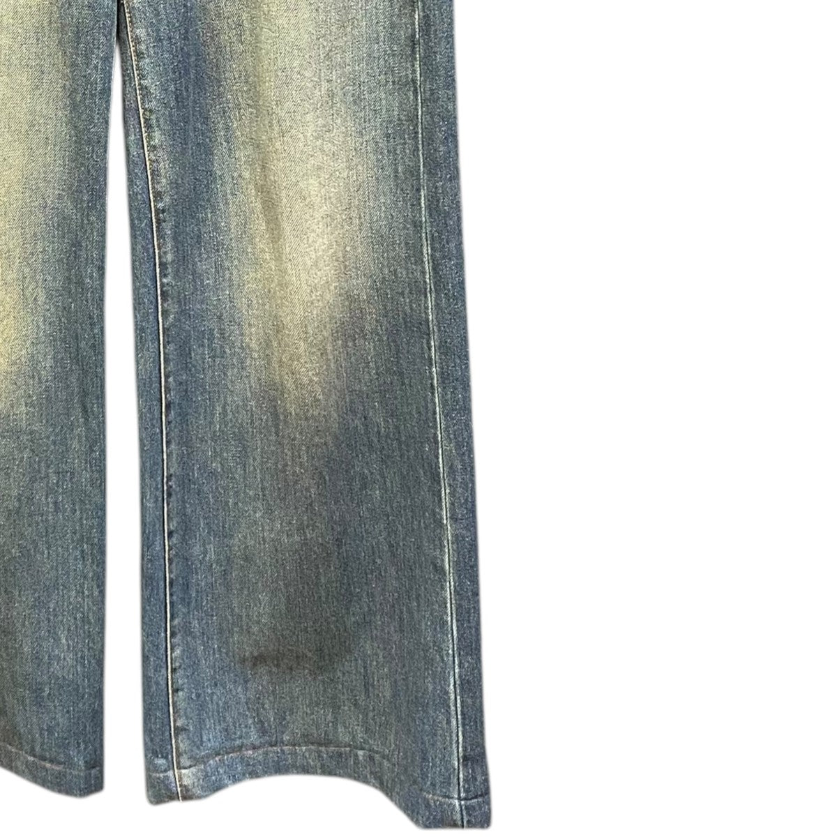 MSGM(エムエスジーエム) フェード加工デニムパンツ3741MDP230L