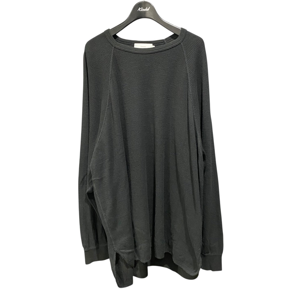 WAFFLE L／S CREW NECK TEEGU231-70317B