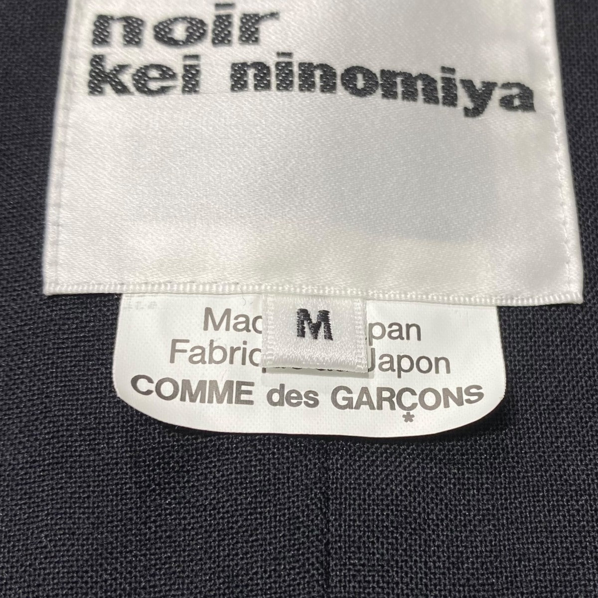 noir kei ninomiya(ノワールケイニノミヤ) 25SSウールトロ