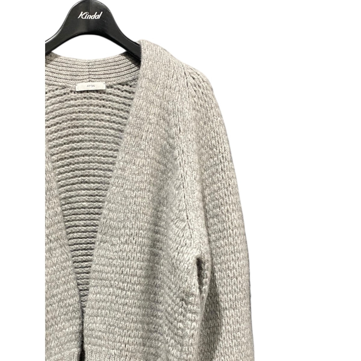 ウールシルク混カーディガン7110631 WOOL CASHMERE SILK ｶｰﾃﾞｨｶﾞﾝ
