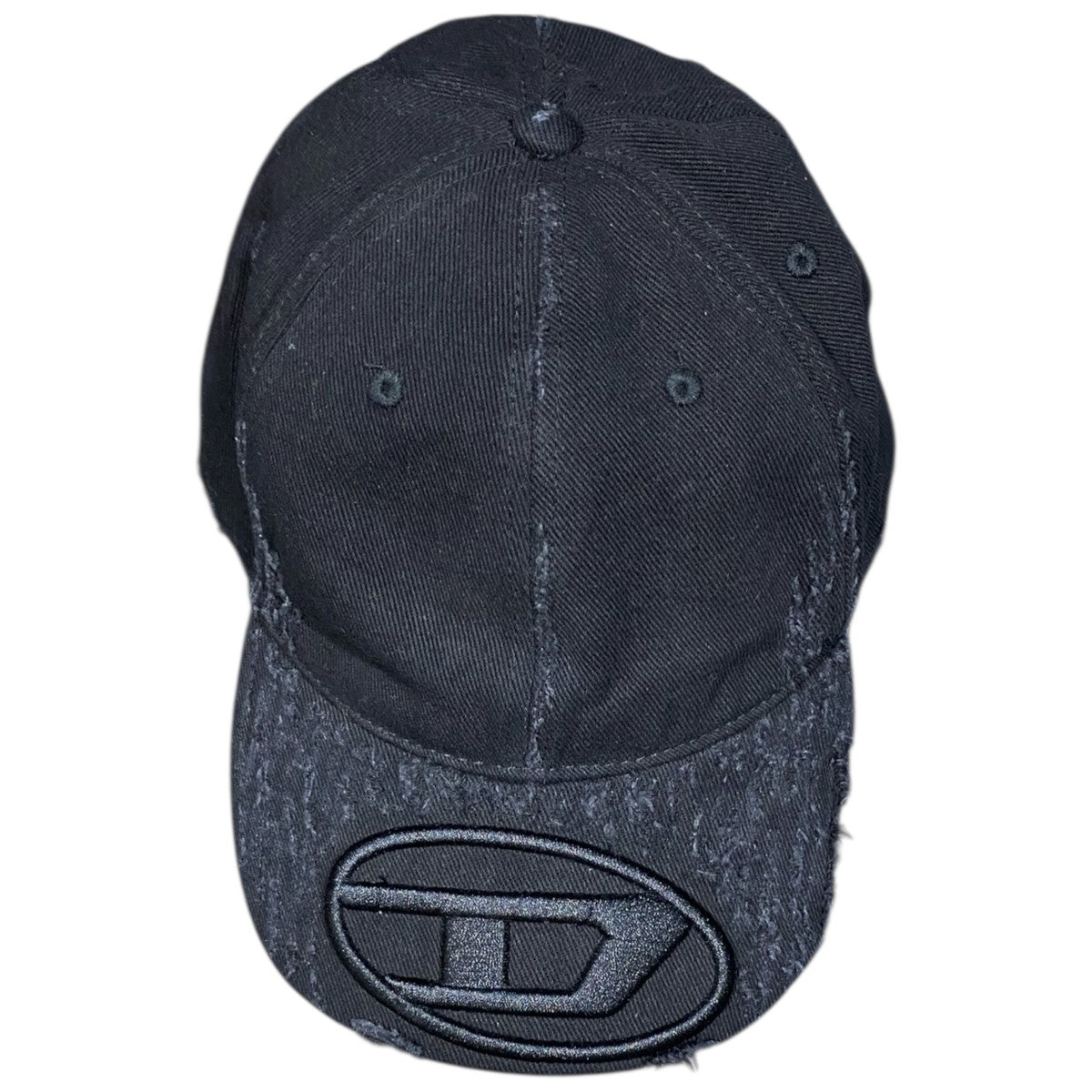 DIESEL(ディーゼル) c-odyエンボス加工ロゴキャップ ブラック