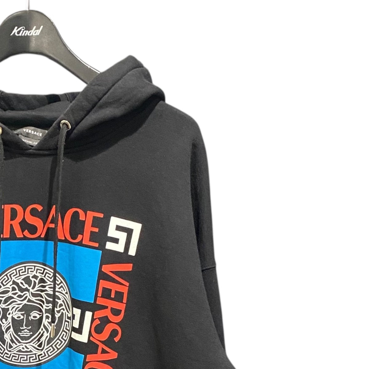 VERSACE Medusa Box Logo Popover Hoody1002470 1A01897 古着・中古-3枚目のアイテム画像